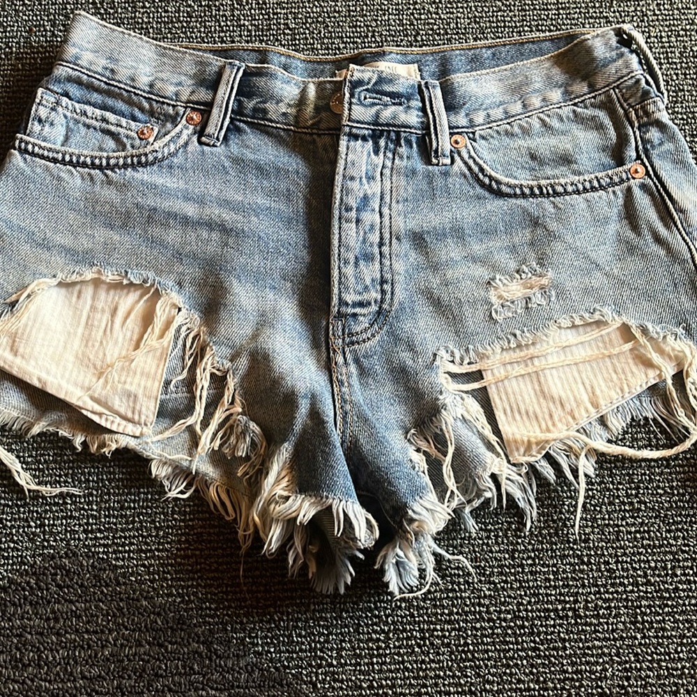Free people jean short